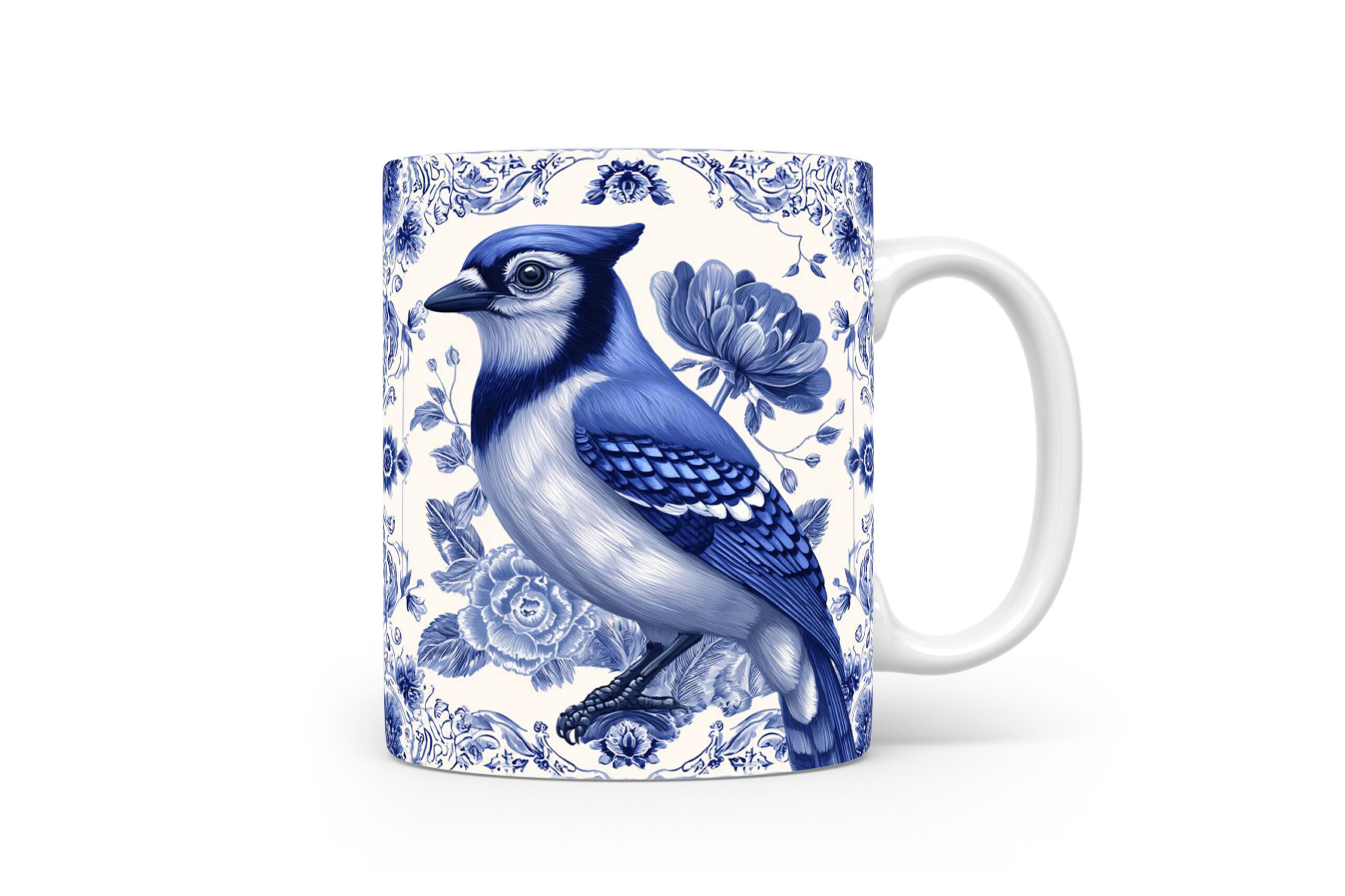 Mok Blauwe Gaai Collectable mok Blauwe gaai Beker voor koffie of tas voor thee