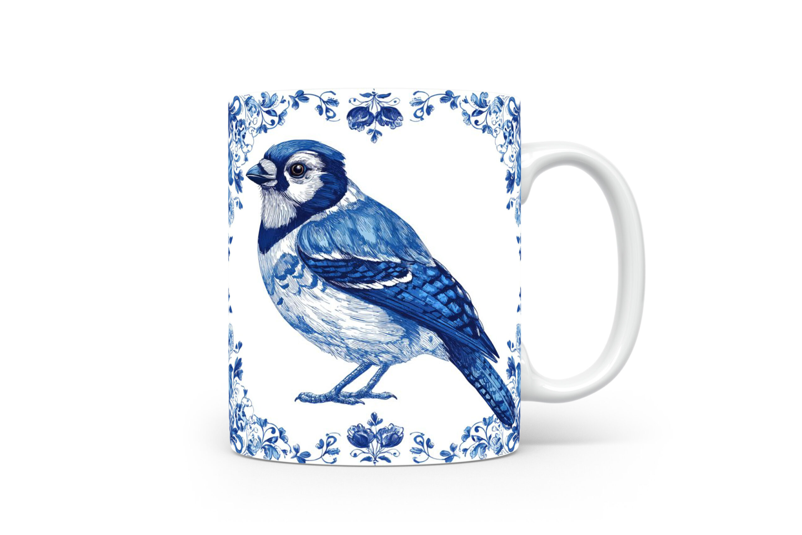 Mok Blauwe Gaai Collectable mok Blauwe gaai Beker voor koffie of tas voor thee