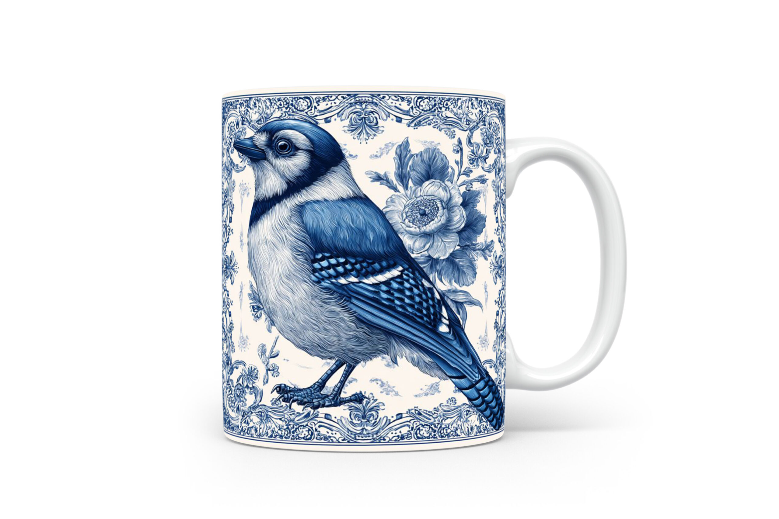 Mok Blauwe Gaai Collectable mok Blauwe gaai Beker voor koffie of tas voor thee