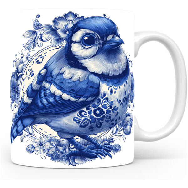 Collectable mok Blauwe gaai Beker voor koffie of tas voor thee