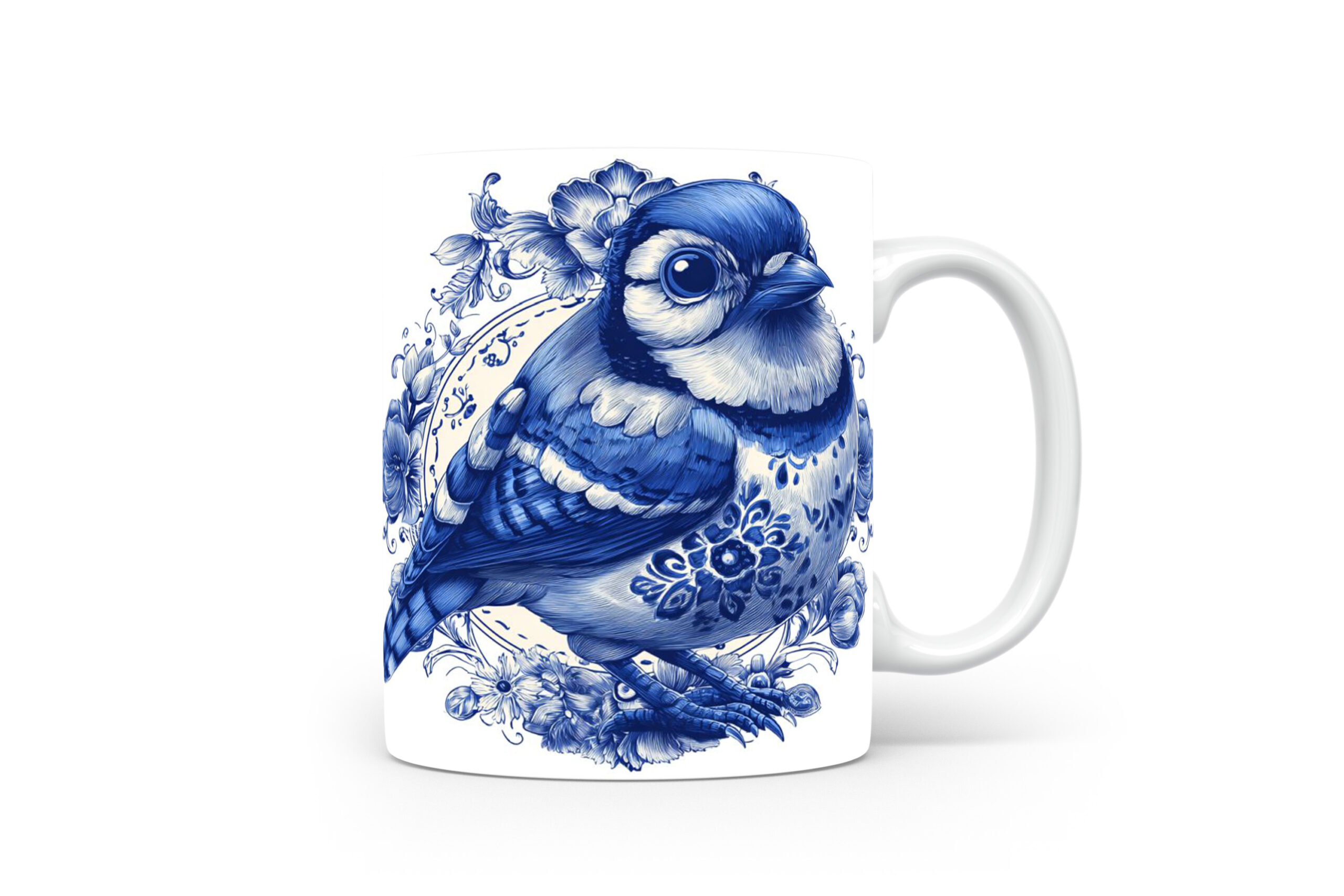 Mok Blauwe Gaai Collectable mok Blauwe gaai Beker voor koffie of tas voor thee