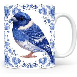 Collectable mok Blauwe gaai Beker voor koffie of tas voor thee