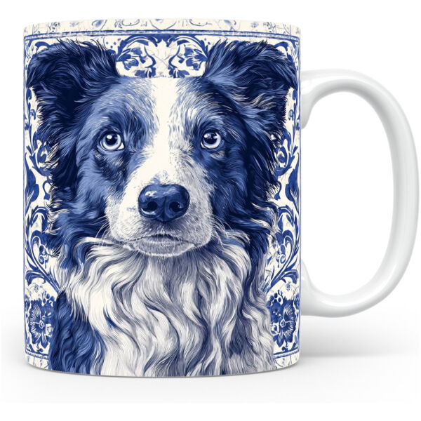 Collectable mok Border Collie Beker voor koffie of tas voor thee