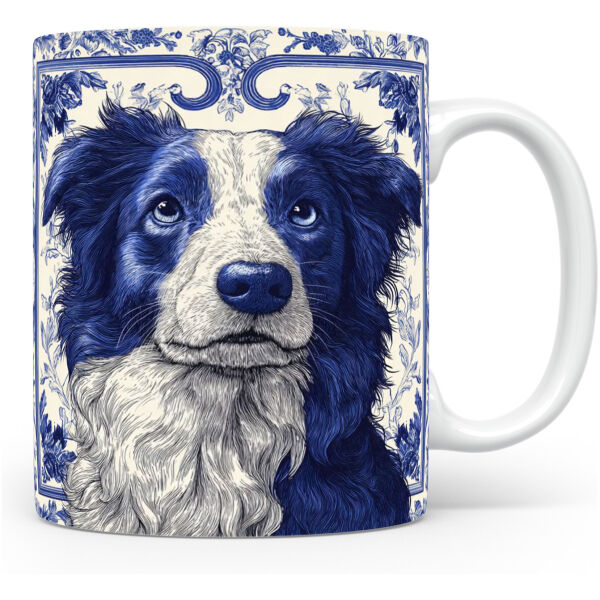 Collectable mok Border Collie Beker voor koffie of tas voor thee