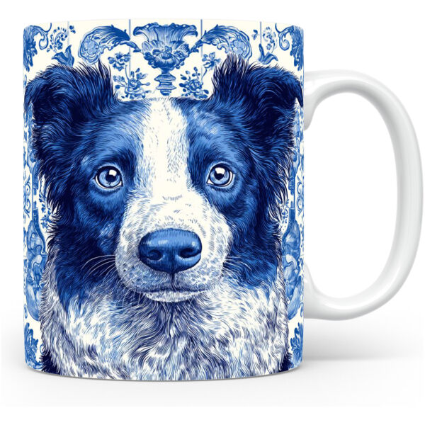 Collectable mok Border Collie Beker voor koffie of tas voor thee