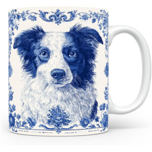 Collectable mok Border Collie Beker voor koffie of tas voor thee
