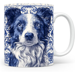 Collectable mok Border Collie Beker voor koffie of tas voor thee