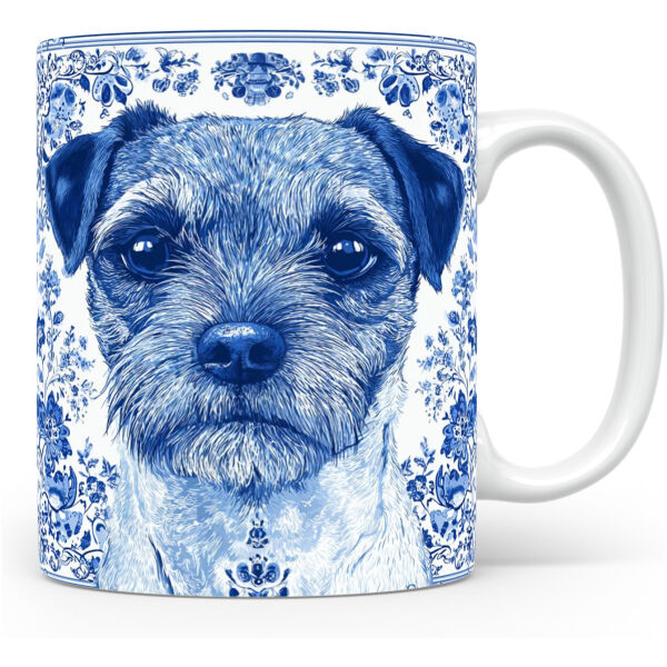 Mok Border Terrier Collectable mok Border terrier Beker voor koffie of tas voor thee