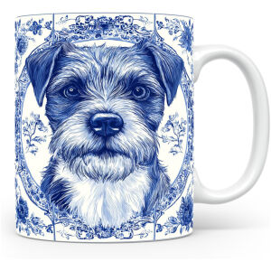 Collectable mok Border terrier Beker voor koffie of tas voor thee