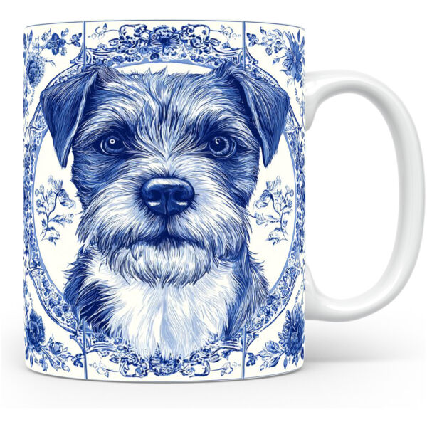 Collectable mok Border terrier Beker voor koffie of tas voor thee