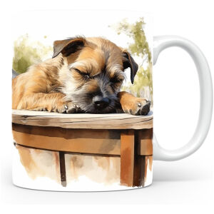 Collectable mok Border terrier Beker voor koffie of tas voor thee