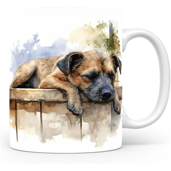 Mok Border Terrier Collectable mok Border terrier Beker voor koffie of tas voor thee