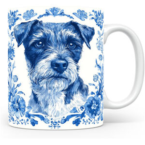 Collectable mok Border terrier Beker voor koffie of tas voor thee