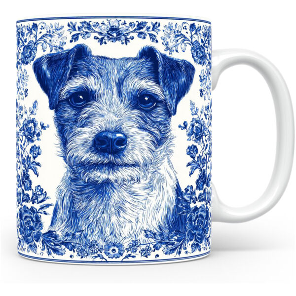 Collectable mok Border terrier Beker voor koffie of tas voor thee