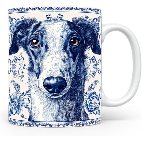 Mok Borzoi Collectable mok Borzoi Beker voor koffie of tas voor thee