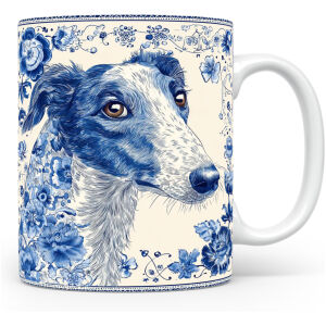Collectable mok Borzoi Beker voor koffie of tas voor thee