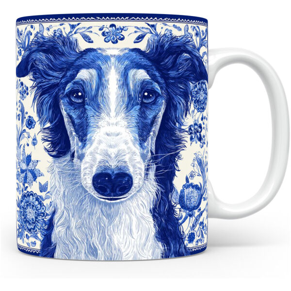 Mok Borzoi Collectable mok Borzoi Beker voor koffie of tas voor thee
