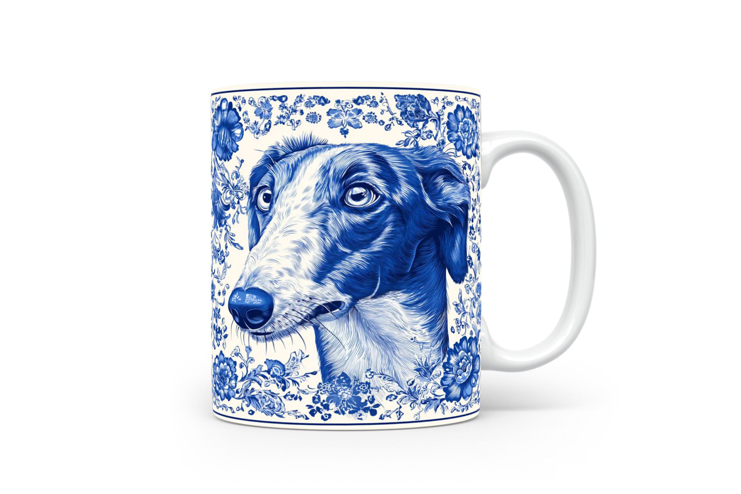 Mok Borzoi Collectable mok Borzoi Beker voor koffie of tas voor thee