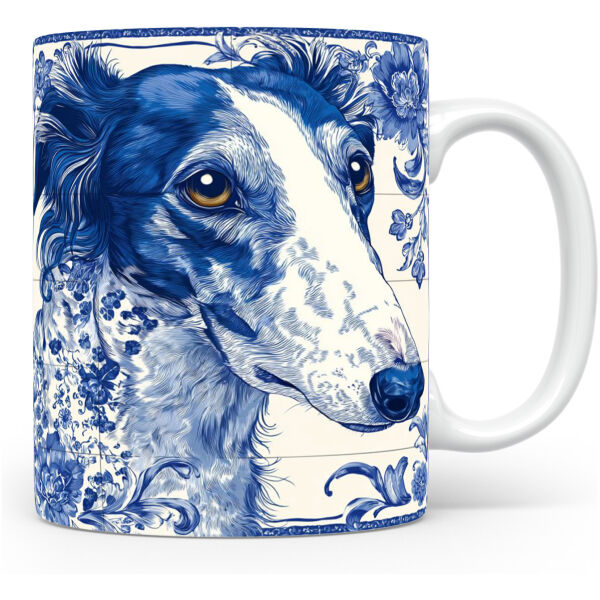 Collectable mok Borzoi Beker voor koffie of tas voor thee