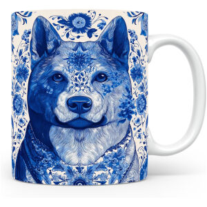 Collectable mok Akita Beker voor koffie of tas voor thee