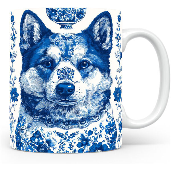 Collectable mok Akita Beker voor koffie of tas voor thee