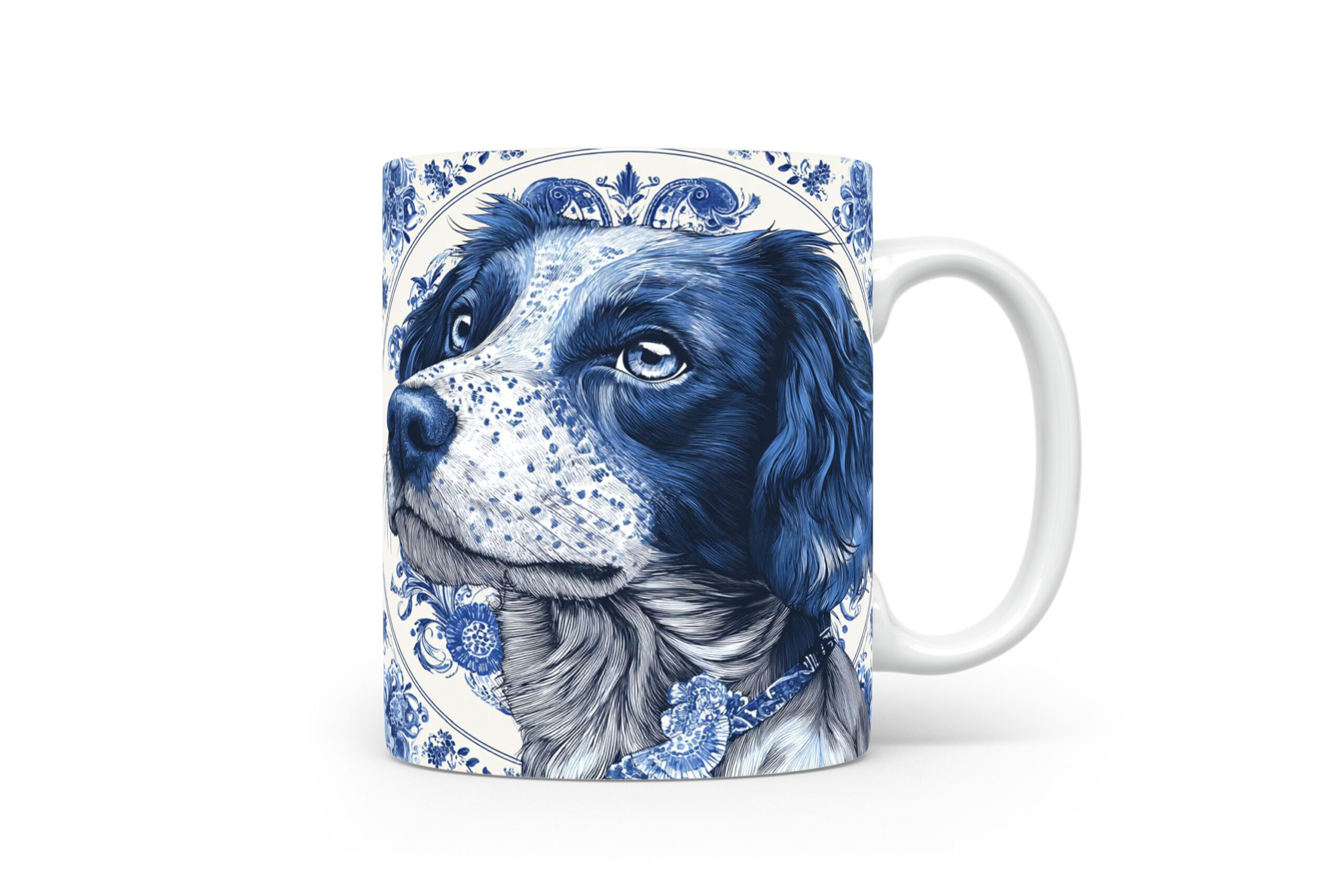 Mok Bretonse Spaniël Collectable mok Bretonse spaniël Beker voor koffie of tas voor thee