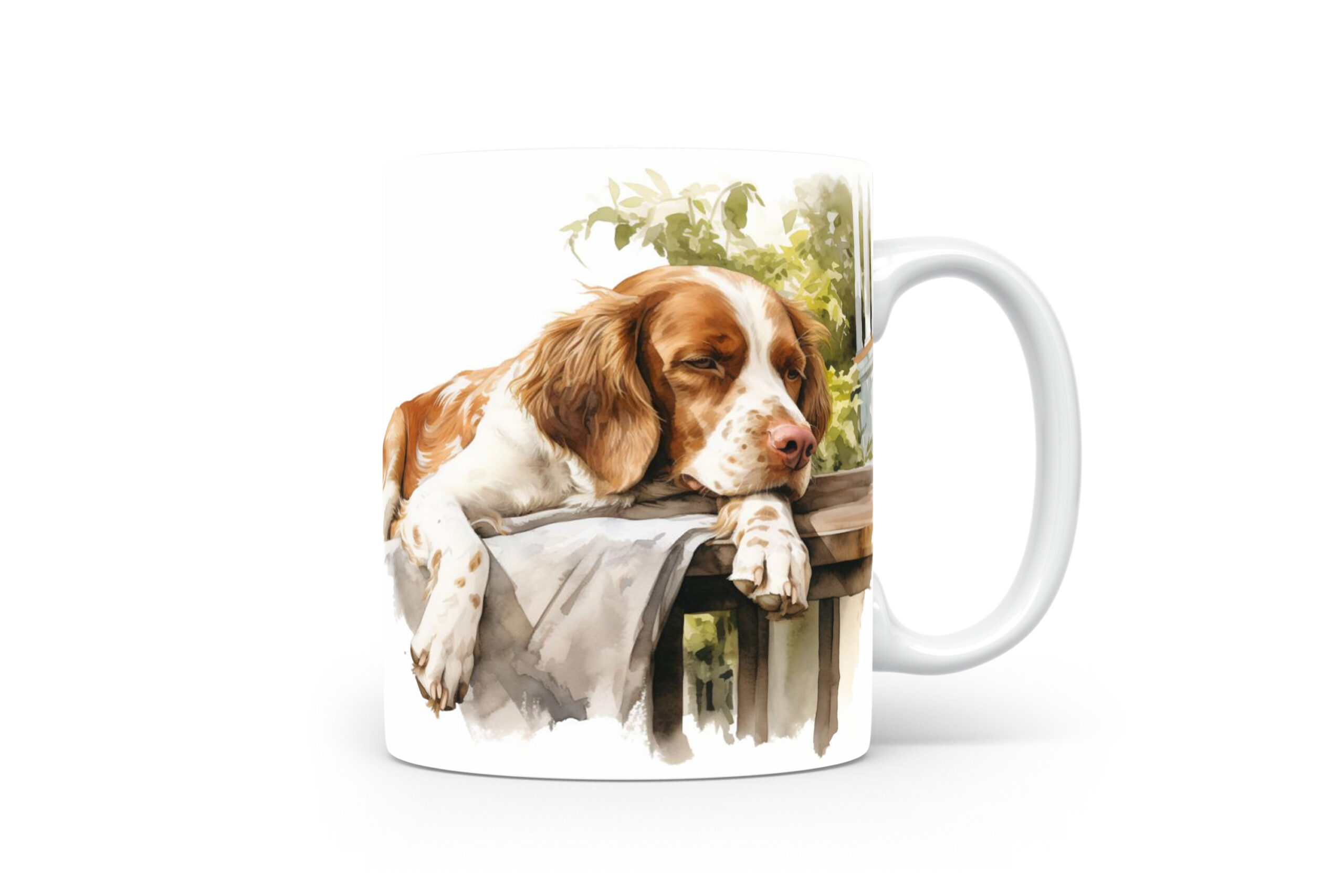 Mok Bretonse Spaniël Collectable mok Bretonse spaniël Beker voor koffie of tas voor thee