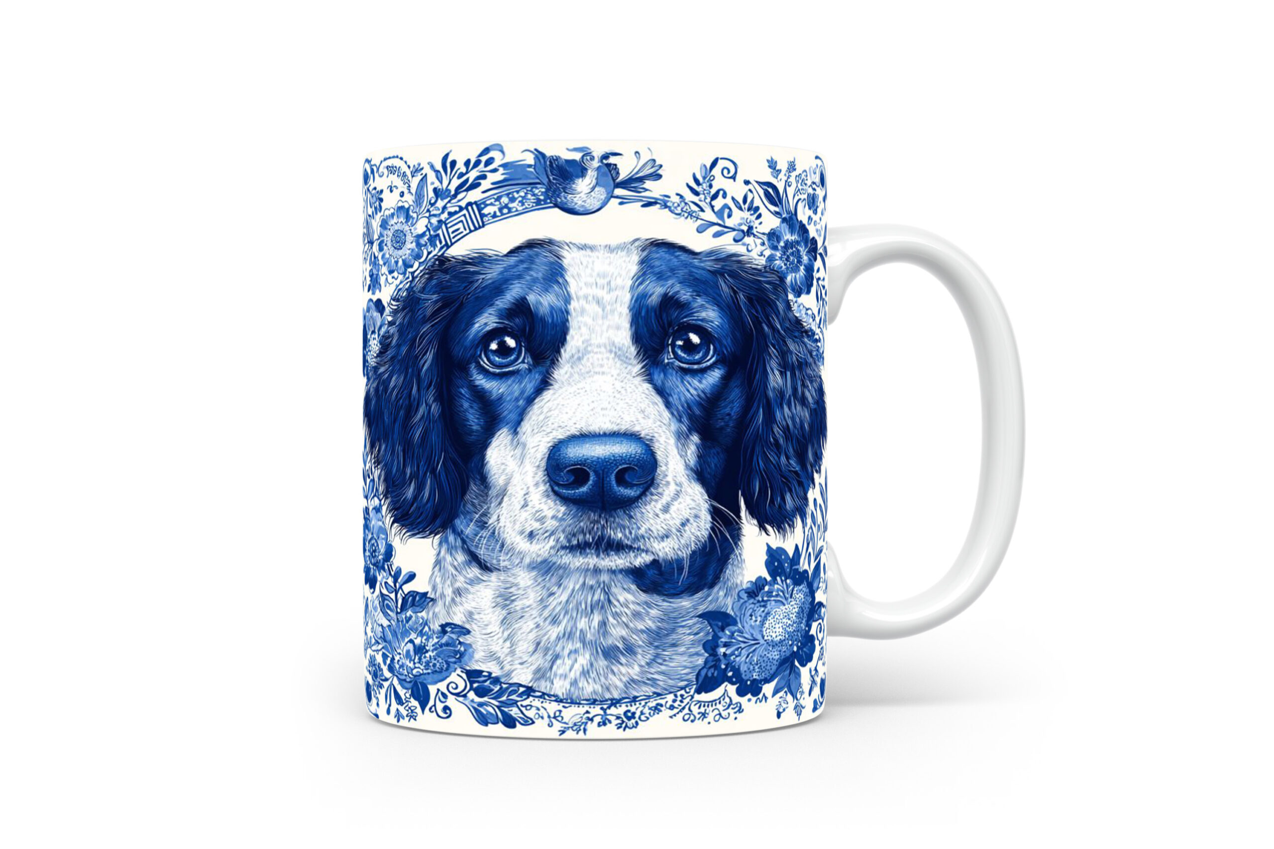 Mok Bretonse Spaniël Collectable mok Bretonse spaniël Beker voor koffie of tas voor thee