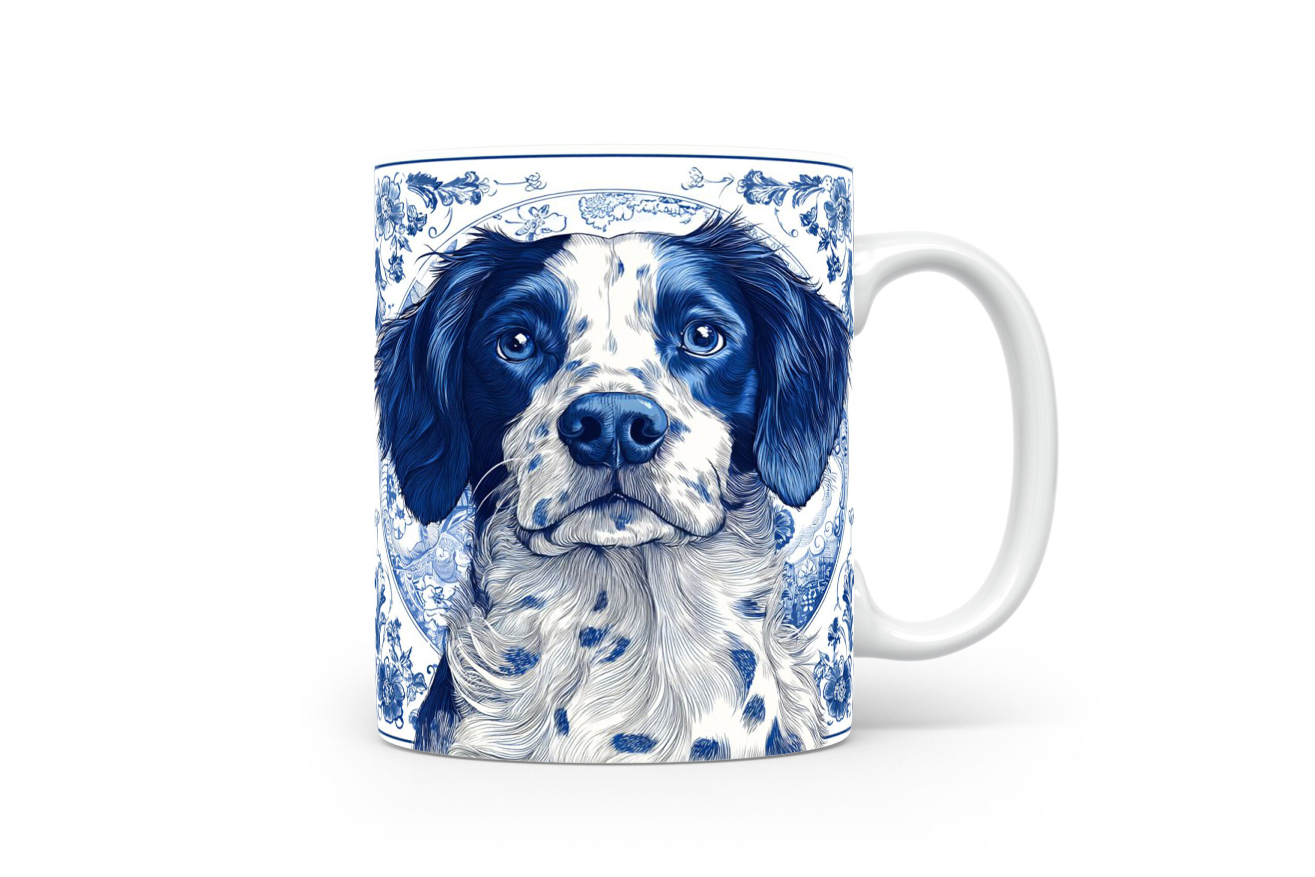 Mok Bretonse Spaniël Collectable mok Bretonse spaniël Beker voor koffie of tas voor thee