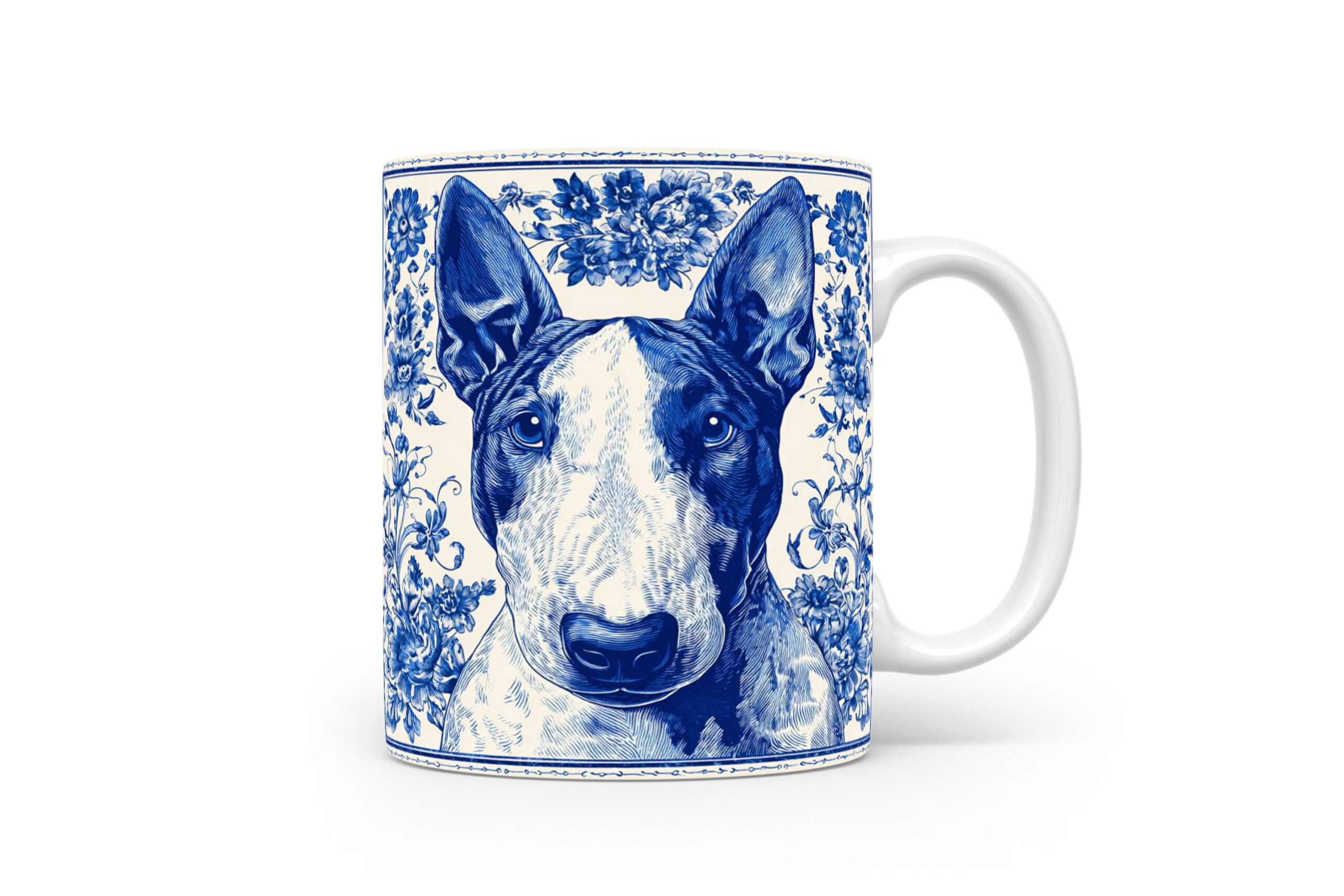 Mok Bull Terrier Collectable mok Bull terrier Beker voor koffie of tas voor thee
