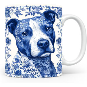 Collectable mok Bull terrier Beker voor koffie of tas voor thee