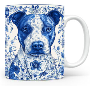 Collectable mok Bull terrier Beker voor koffie of tas voor thee
