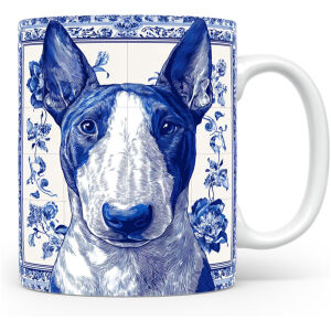Collectable mok Bull terrier Beker voor koffie of tas voor thee