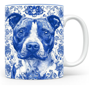 Collectable mok Bull terrier Beker voor koffie of tas voor thee