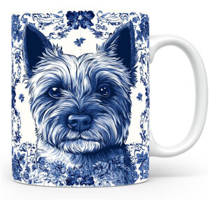Collectable mok Cairn terrier Beker voor koffie of tas voor thee