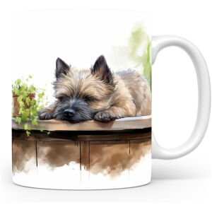Collectable mok Cairn terrier Beker voor koffie of tas voor thee