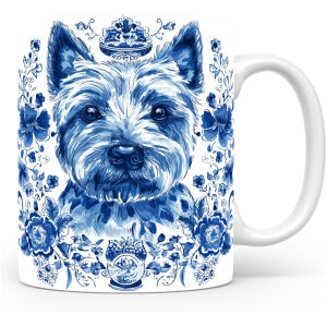Collectable mok Cairn terrier Beker voor koffie of tas voor thee