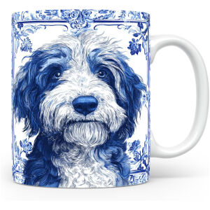 Collectable mok Catalan sheepdog Beker voor koffie of tas voor thee