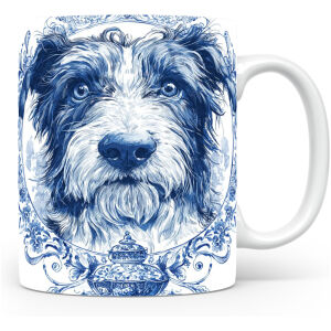 Collectable mok Catalan sheepdog Beker voor koffie of tas voor thee