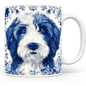 Collectable mok Catalan sheepdog Beker voor koffie of tas voor thee