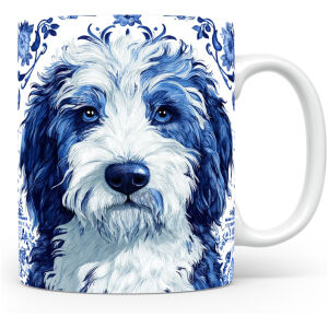 Collectable mok Catalan sheepdog Beker voor koffie of tas voor thee