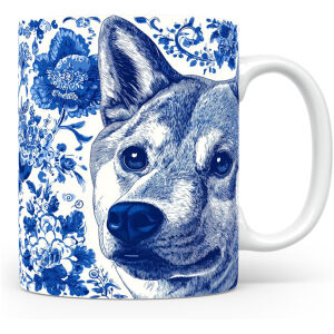 Collectable mok Akita Beker voor koffie of tas voor thee