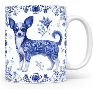 Collectable mok Chihuahua Beker voor koffie of tas voor thee