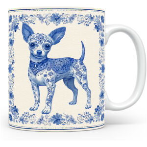 Collectable mok Chihuahua Beker voor koffie of tas voor thee