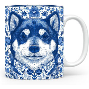Collectable mok Akita Beker voor koffie of tas voor thee