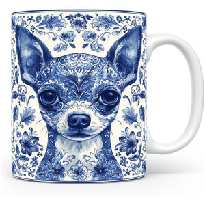 Collectable mok Chihuahua Beker voor koffie of tas voor thee