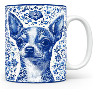 Collectable mok Chihuahua Beker voor koffie of tas voor thee