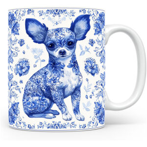 Collectable mok Chihuahua Beker voor koffie of tas voor thee