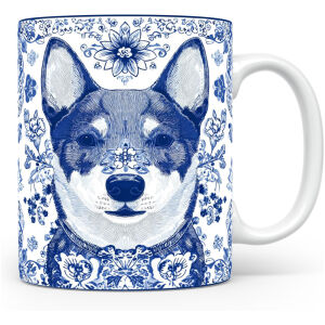 Collectable mok Akita Beker voor koffie of tas voor thee