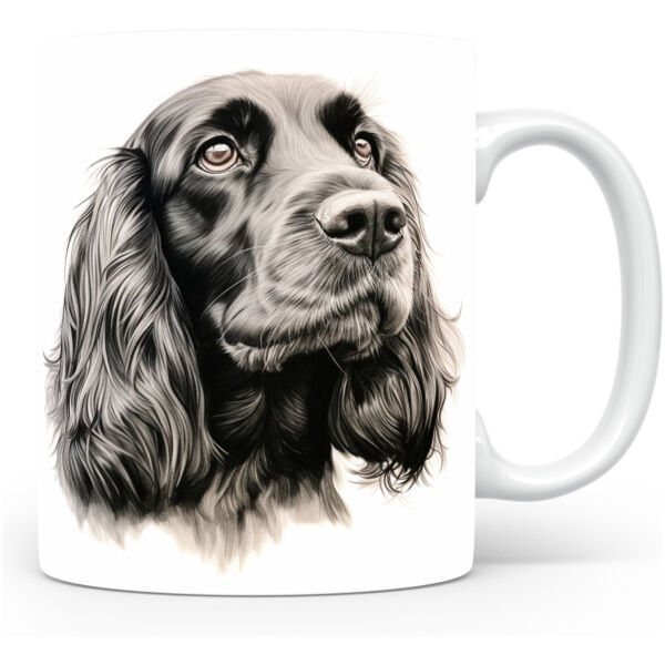 Collectable mok Cocker spaniel Beker voor koffie of tas voor thee